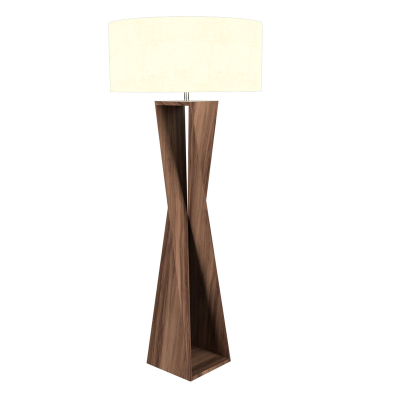 Accord Lighting 3029.18 One Light Floor Lamp, American Walnut