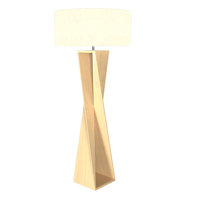 Accord Lighting 3029.34 One Light Floor Lamp, Maple