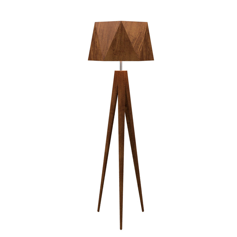 Accord Lighting 3034.06 One Light Floor Lamp, Imbuia