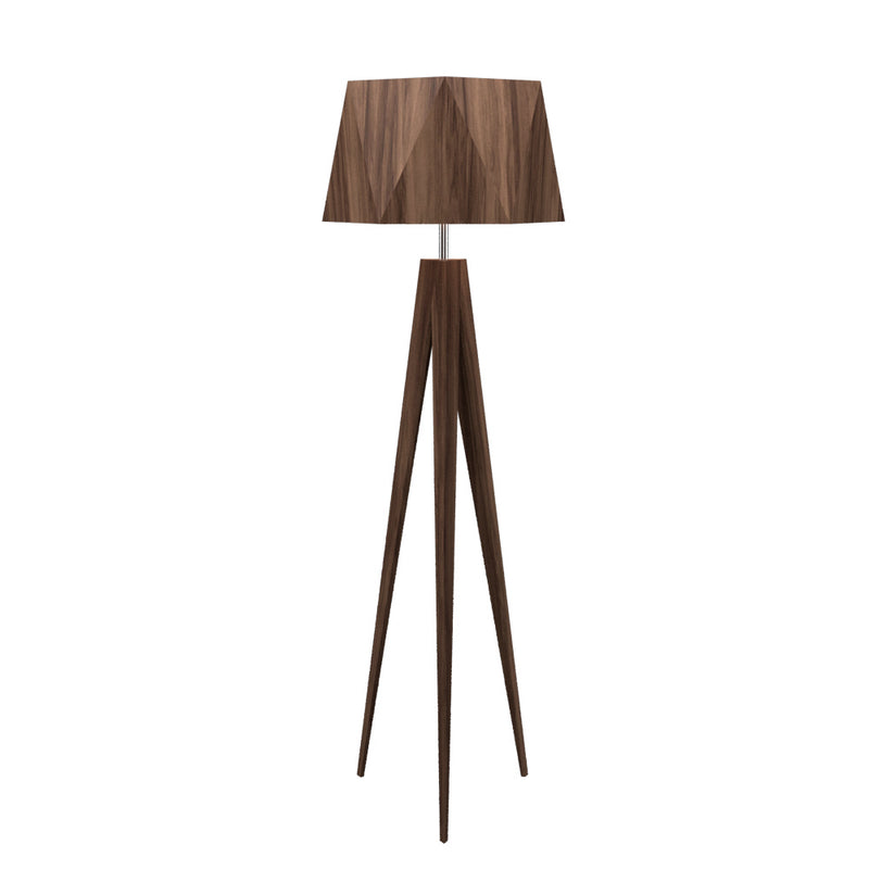 Accord Lighting 3034.18 One Light Floor Lamp, American Walnut