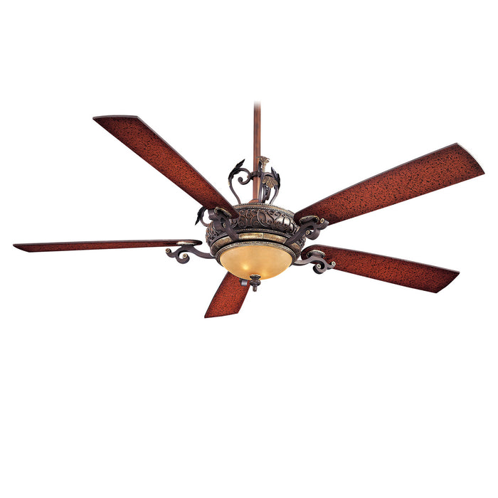 Minka Aire F715DL-STW 68" Ceiling Fan, Sterling Walnut