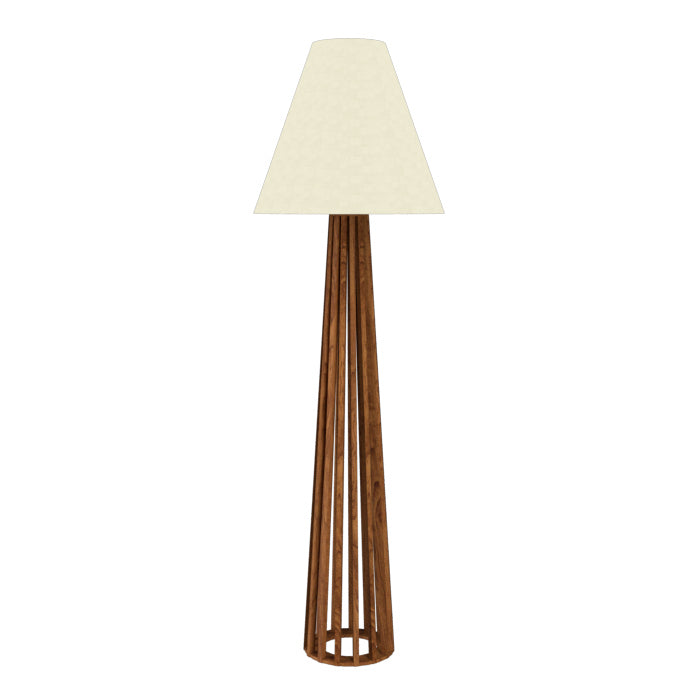 Accord Lighting 361.06 One Light Floor Lamp, Imbuia