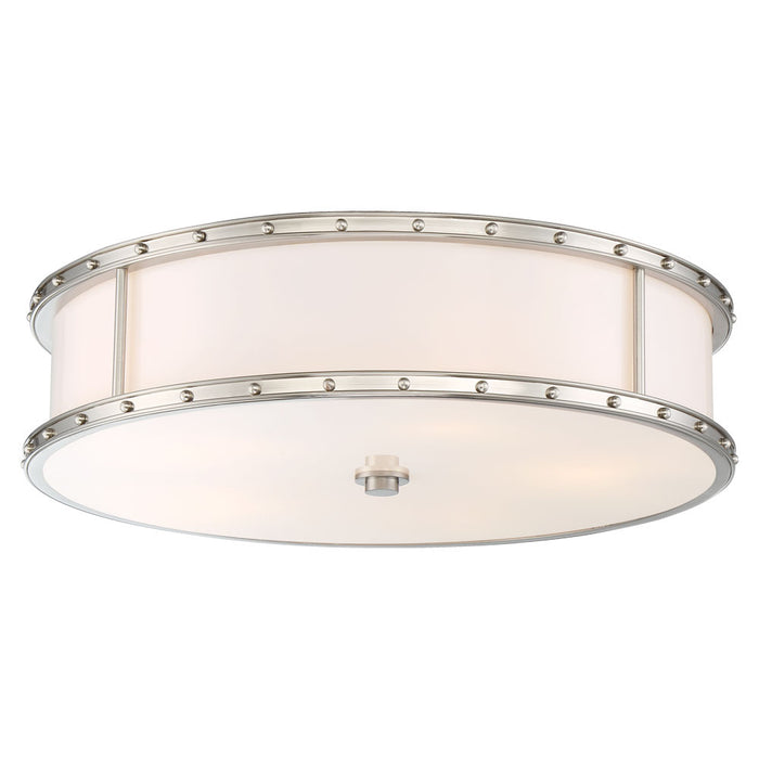Minka-Lavery 1827-84-L LED Flush Mount, Brushed Nickel