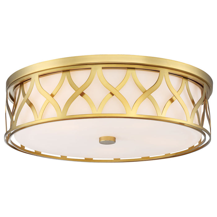 Minka-Lavery 1840-249-L LED Flush Mount, Liberty Gold