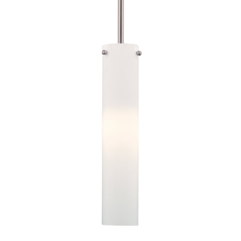 Minka-Lavery 62-84 One Light Mini Pendant, Brushed Nickel