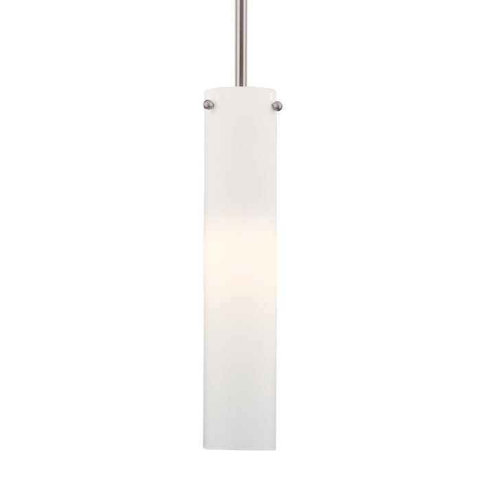 Minka-Lavery 62-84 One Light Mini Pendant, Brushed Nickel