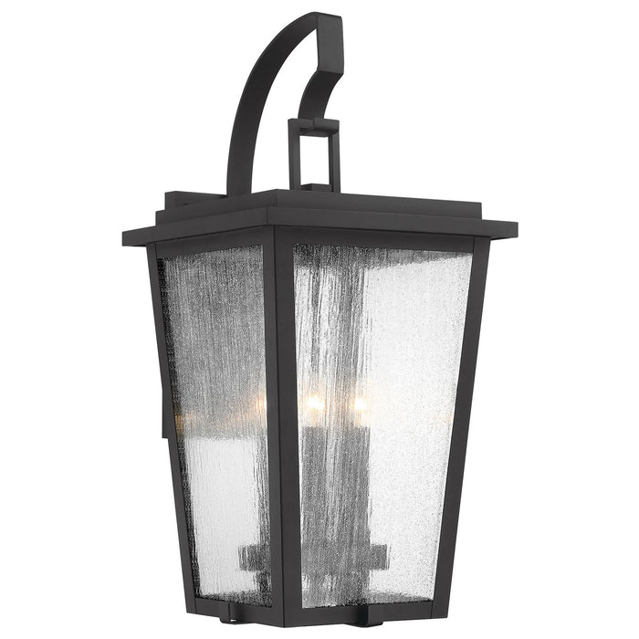 Minka-Lavery 72757-66G Four Light Wall Mount, Black W/Gold
