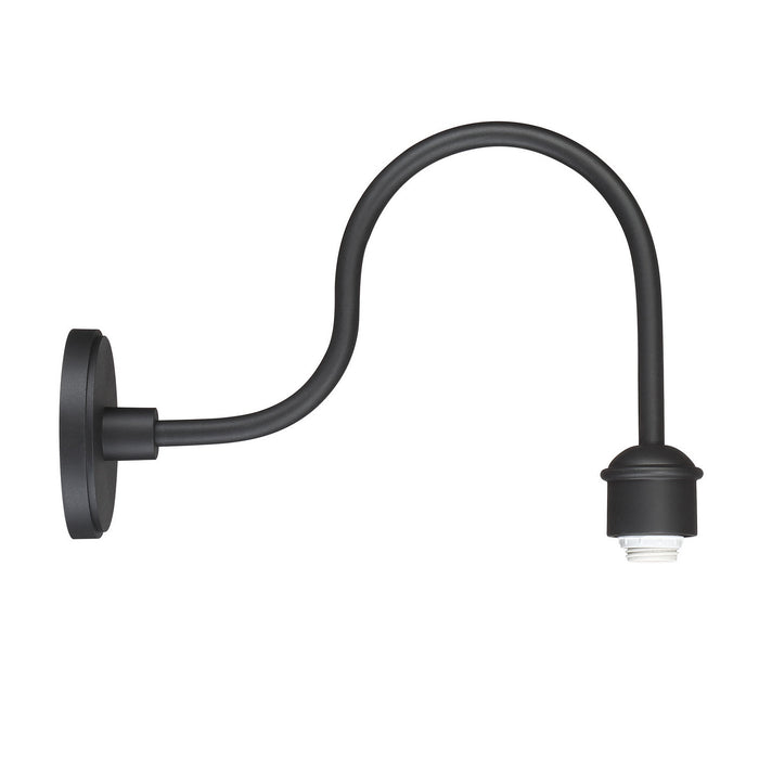 Minka-Lavery 7973-18B-66 One Light Outdoor Wall Mount, Coal