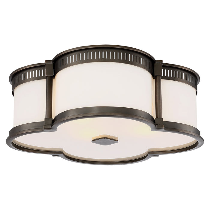 Minka-Lavery 824-281-L LED Flush Mount, Harvard Court Bronze (Plated)