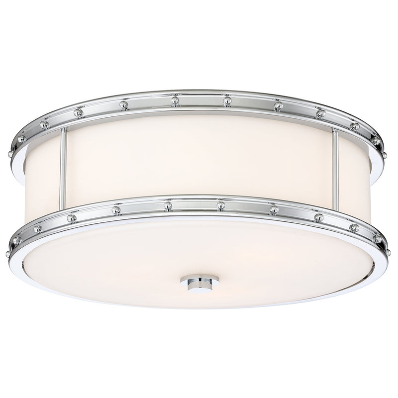 Minka-Lavery 827-77-L LED Flush Mount, Chrome