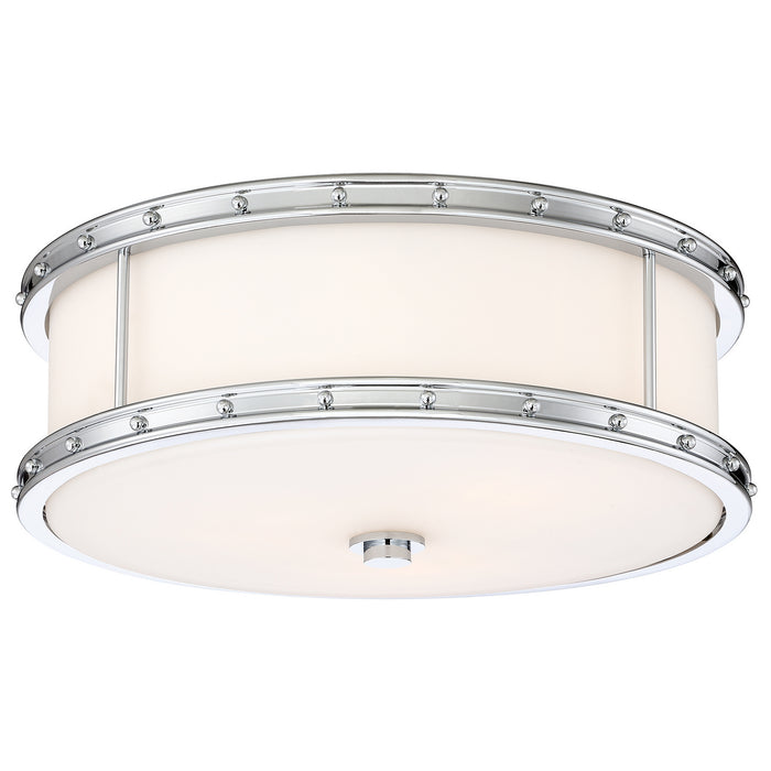Minka-Lavery 827-77-L LED Flush Mount, Chrome