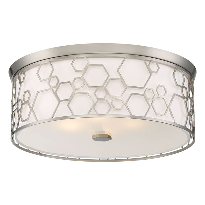 Minka-Lavery 845-84-L LED Flush Mount, Brushed Nickel
