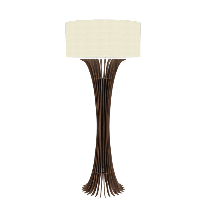 Accord Lighting 363.18 One Light Floor Lamp, American Walnut