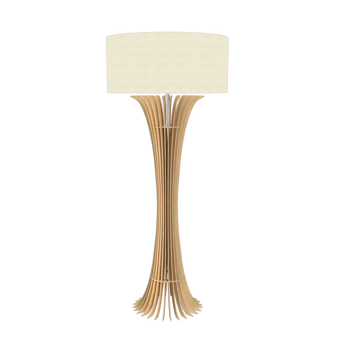 Accord Lighting 363.34 One Light Floor Lamp, Maple