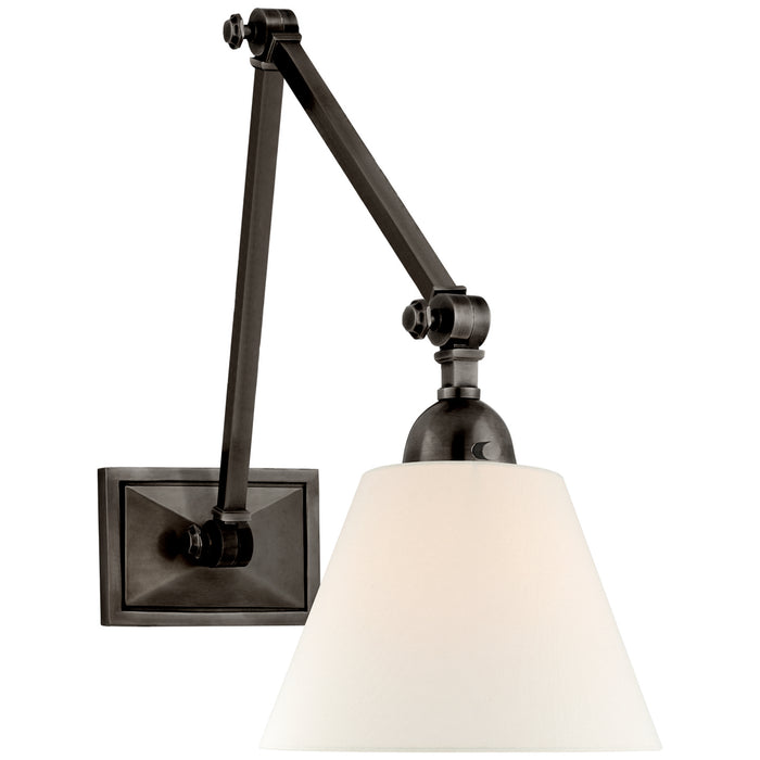 Visual Comfort Signature AH 2330GM-L One Light Wall Sconce, Gun Metal
