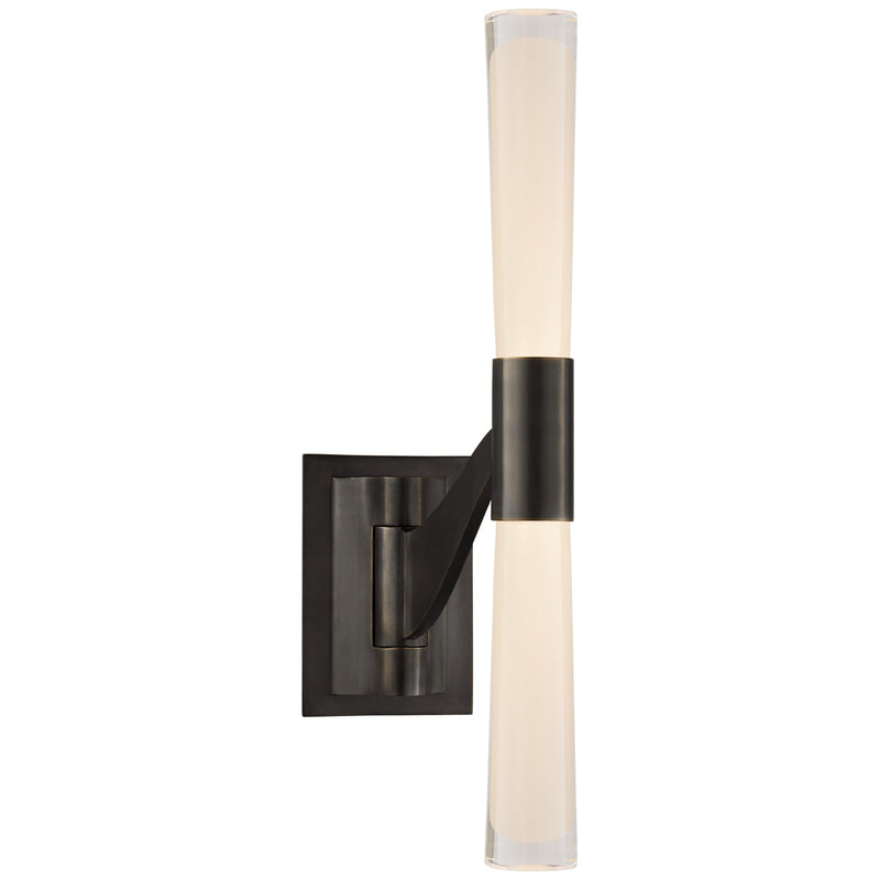 Visual Comfort Signature ARN 2470BZ-CG LED Wall Sconce, Bronze