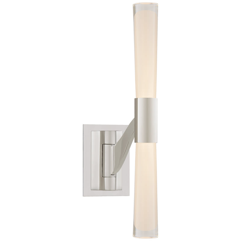 Visual Comfort Signature ARN 2470PN-CG LED Wall Sconce, Polished Nickel