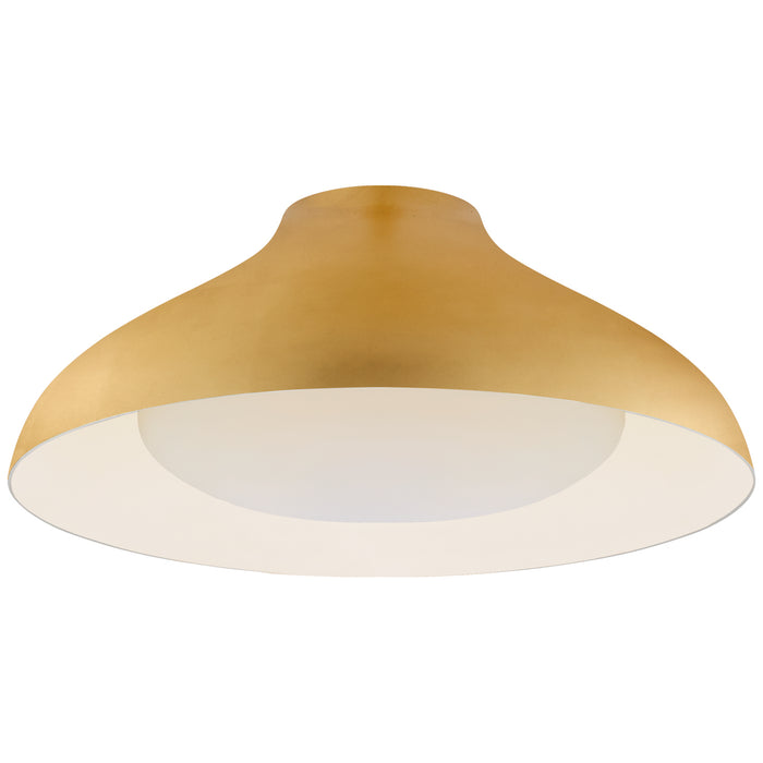 Visual Comfort Signature ARN 4351G-SWG LED Flush Mount, Gild