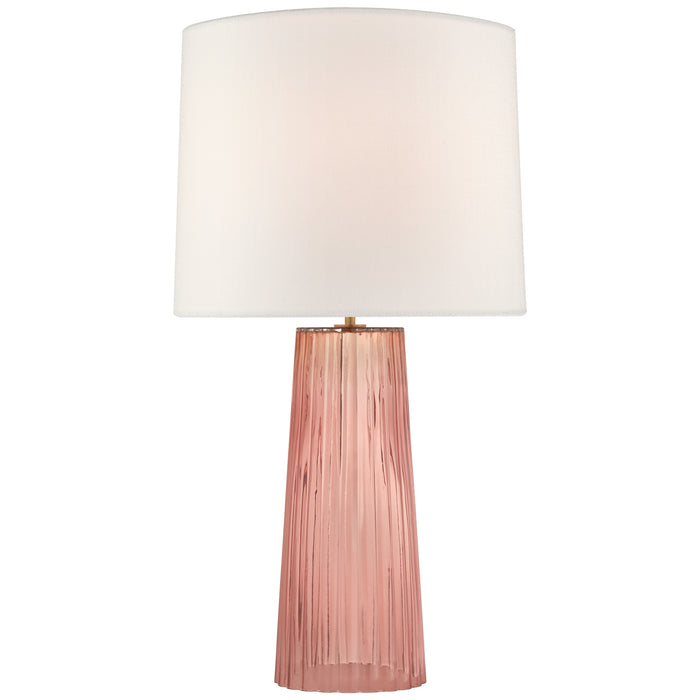 Visual Comfort Signature BBL 3120RSW-L One Light Table Lamp, Rosewater
