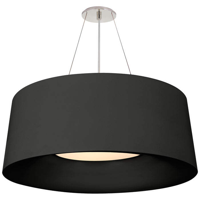 Visual Comfort Signature BBL 5090BLK Three Light Pendant, Matte Black