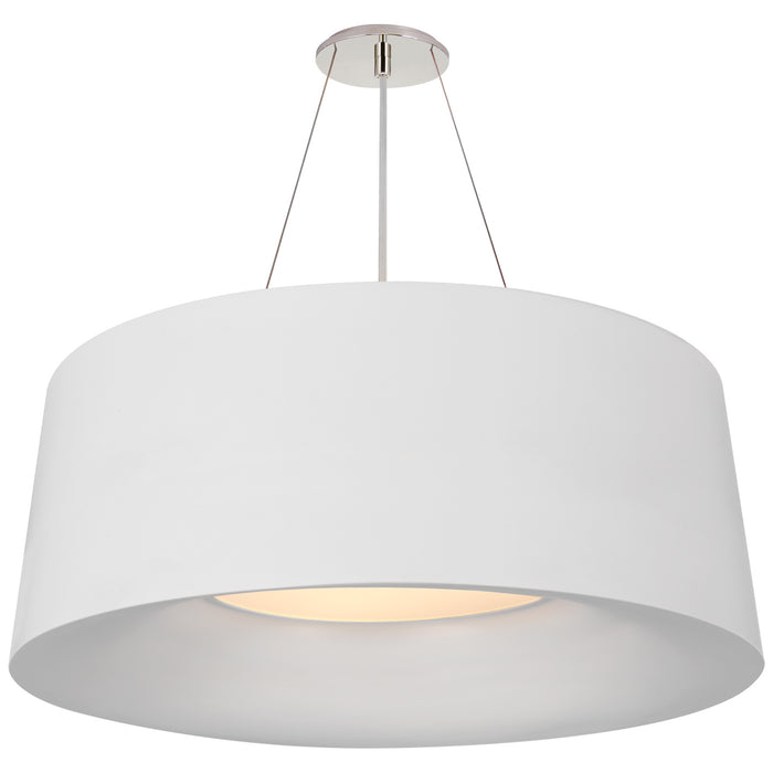 Visual Comfort Signature BBL 5090WHT Three Light Pendant, Matte White