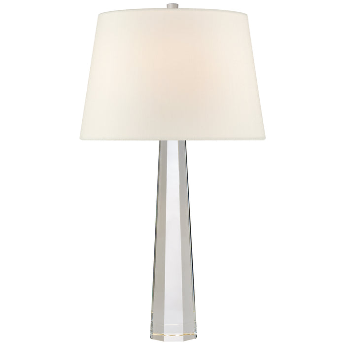 Visual Comfort Signature CHA 8950CG-L One Light Table Lamp, Crystal