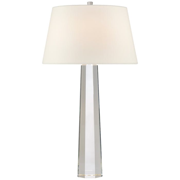 Visual Comfort Signature CHA 8951CG-L One Light Table Lamp, Crystal