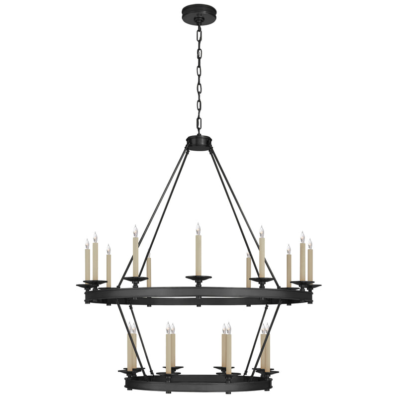 Visual Comfort Signature CHC 1607BZ 20 Light Chandelier, Bronze