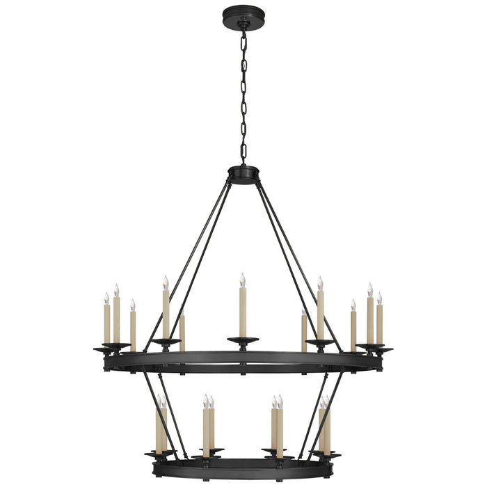 Visual Comfort Signature CHC 1607BZ 20 Light Chandelier, Bronze