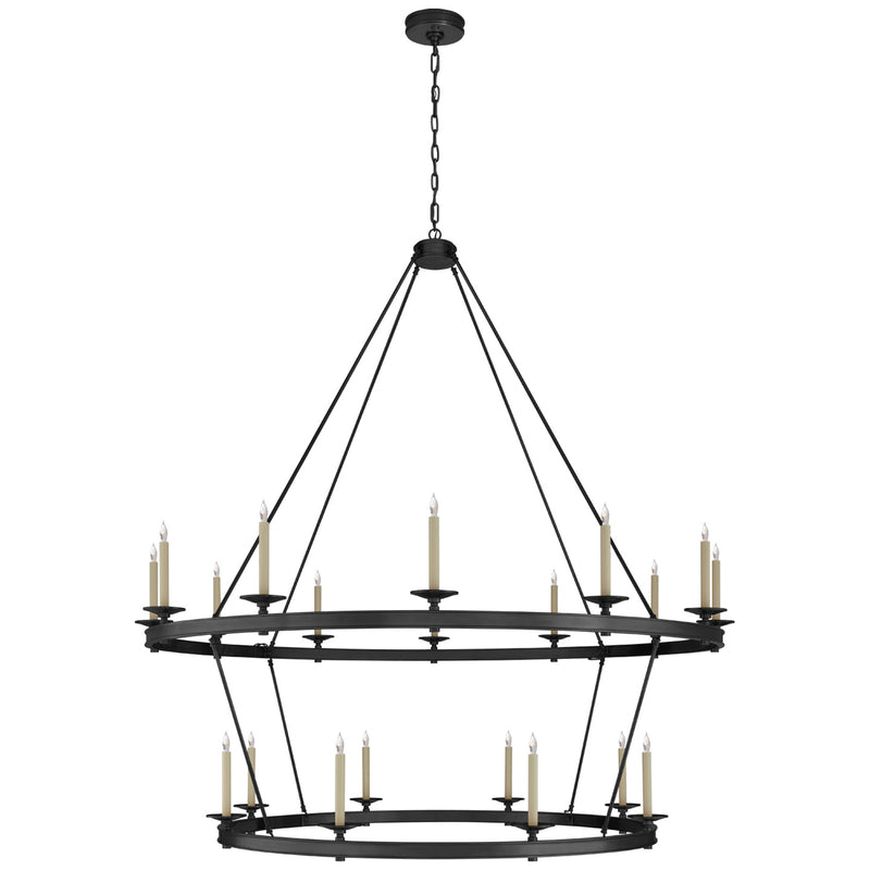 Visual Comfort Signature CHC 1609BZ 20 Light Chandelier, Bronze