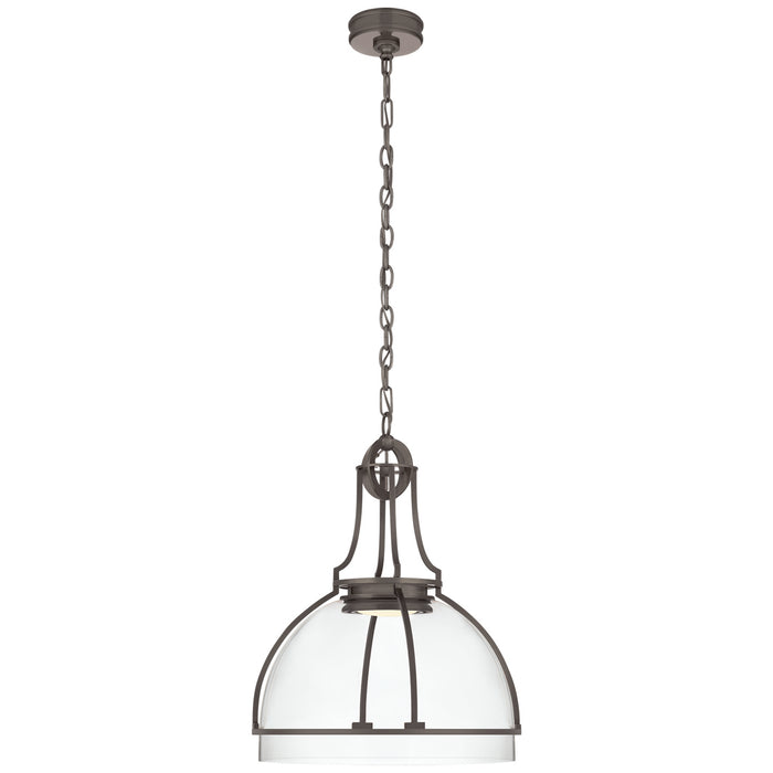 Visual Comfort Signature CHC 5482BZ-CG LED Pendant, Bronze