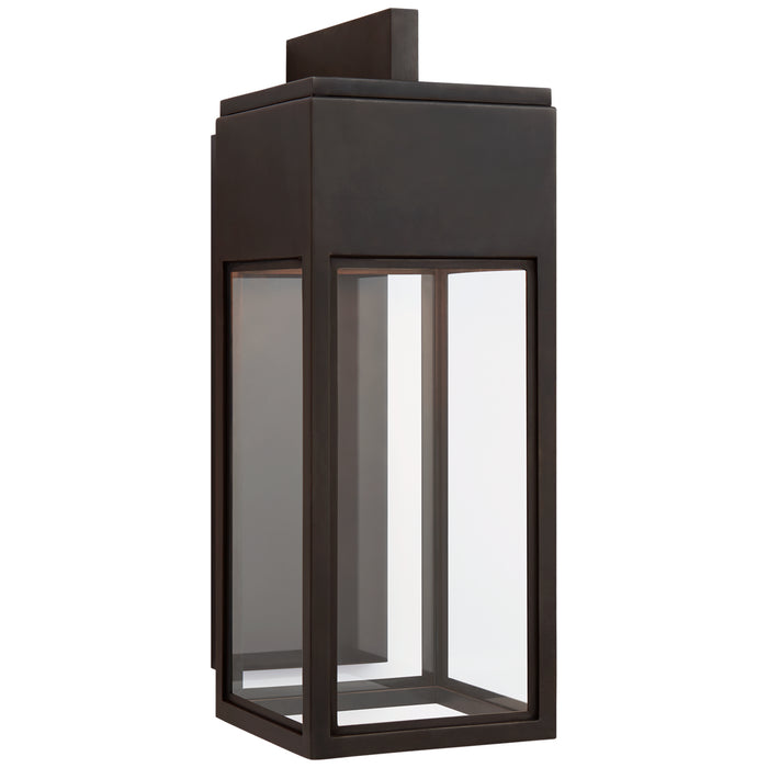 Visual Comfort Signature CHO 2441BZ-CG LED Wall Lantern, Bronze
