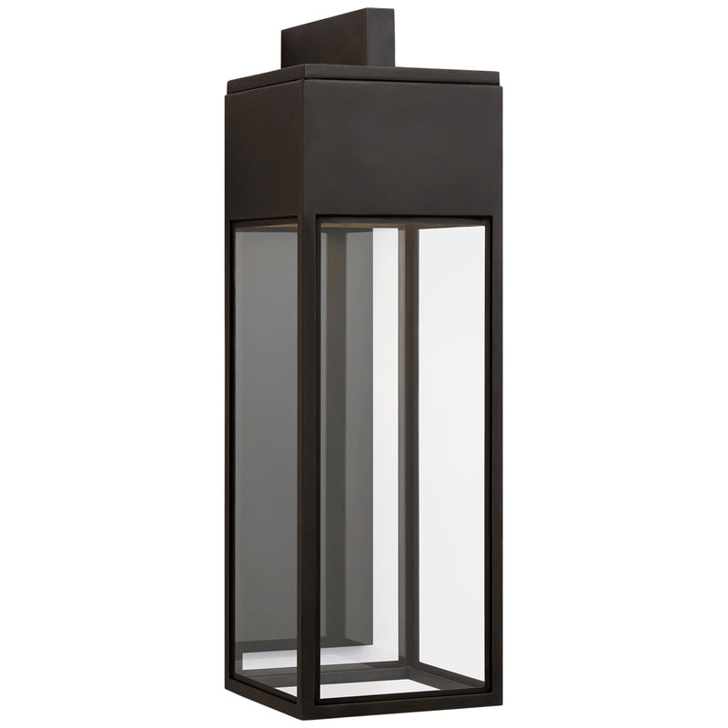 Visual Comfort Signature CHO 2442BZ-CG LED Wall Lantern, Bronze