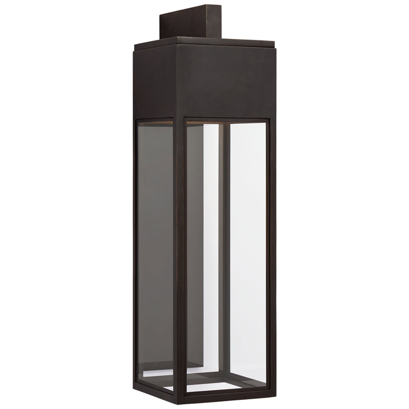 Visual Comfort Signature CHO 2443BZ-CG LED Wall Lantern, Bronze