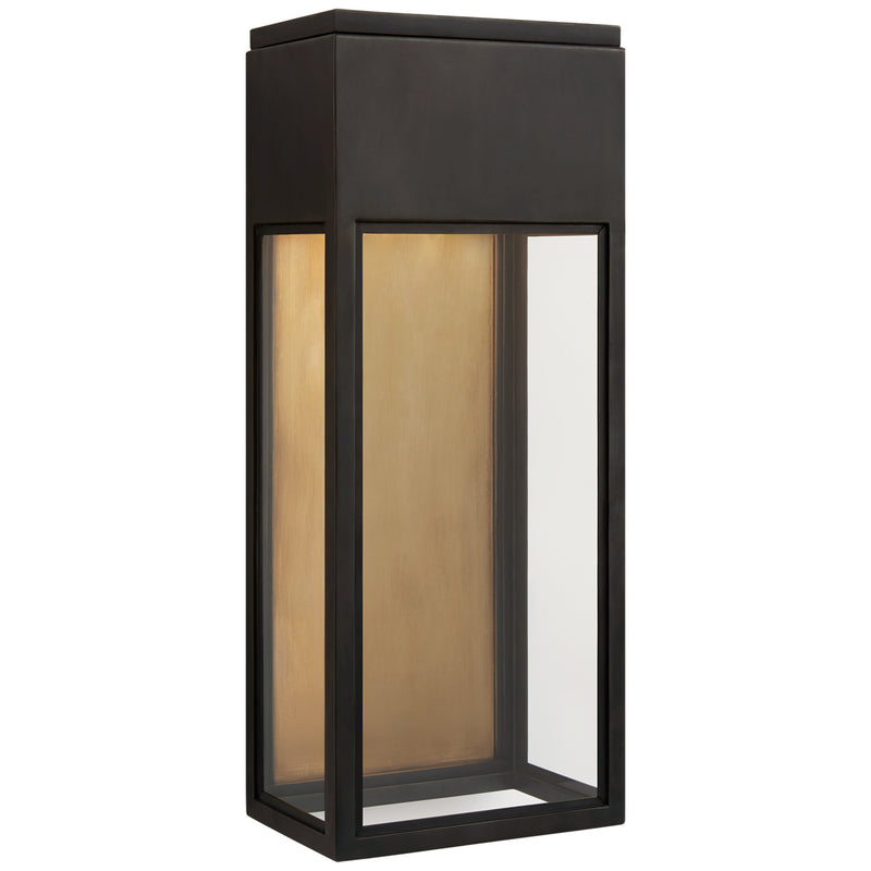 Visual Comfort Signature CHO 2445BZ-CG LED Wall Lantern, Bronze
