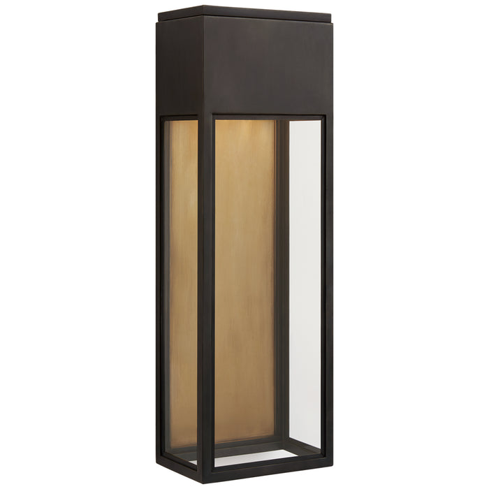 Visual Comfort Signature CHO 2446BZ-CG LED Wall Lantern, Bronze