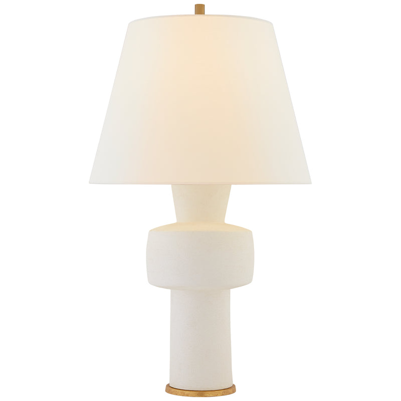 Visual Comfort Signature CS 3656SDW-L One Light Table Lamp, Sandy White