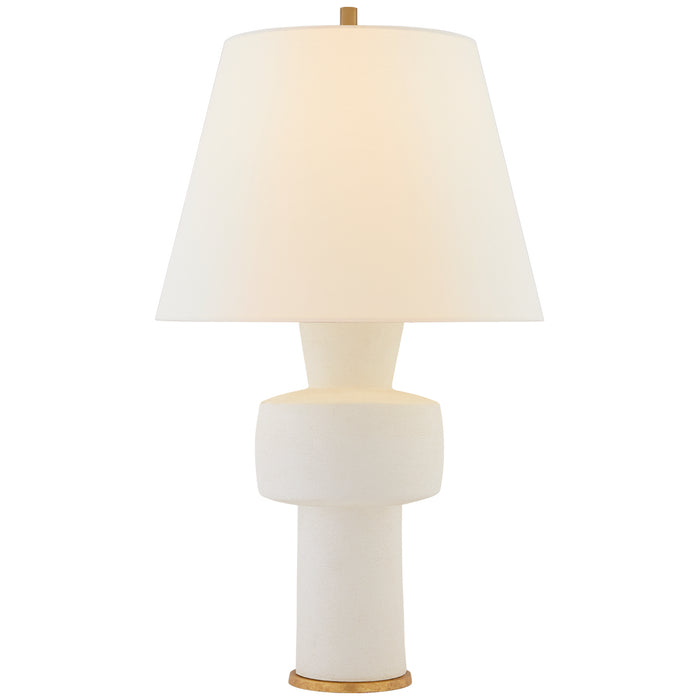 Visual Comfort Signature CS 3656SDW-L One Light Table Lamp, Sandy White
