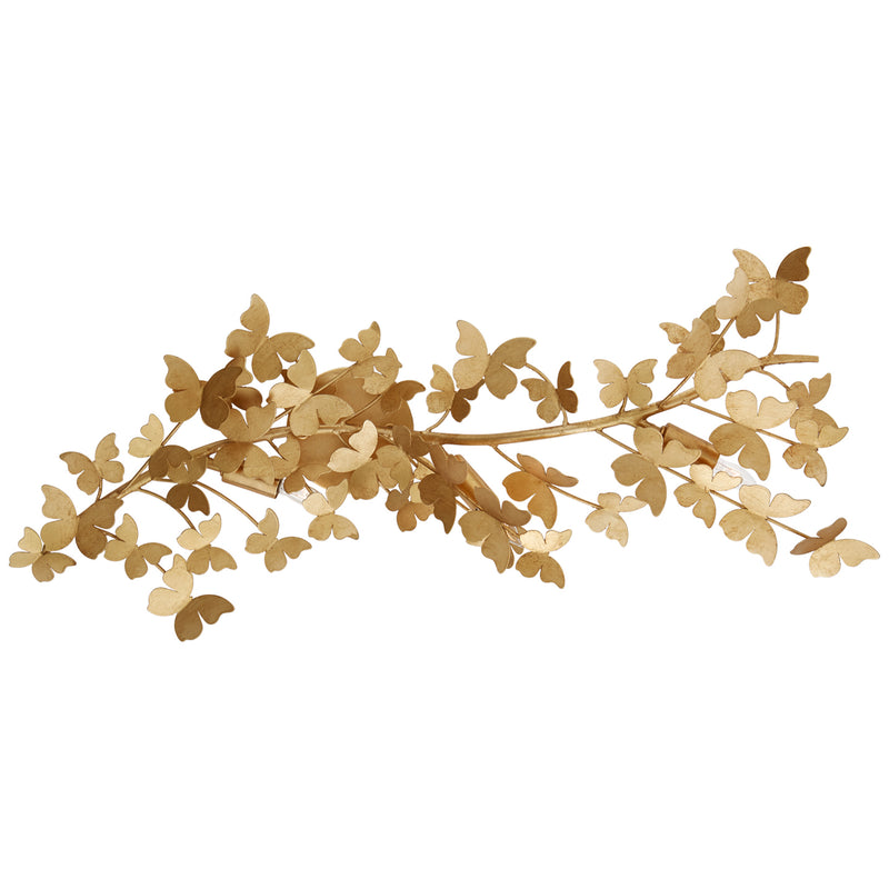 Visual Comfort Signature JN 2502G Three Light Wall Sconce, Gild