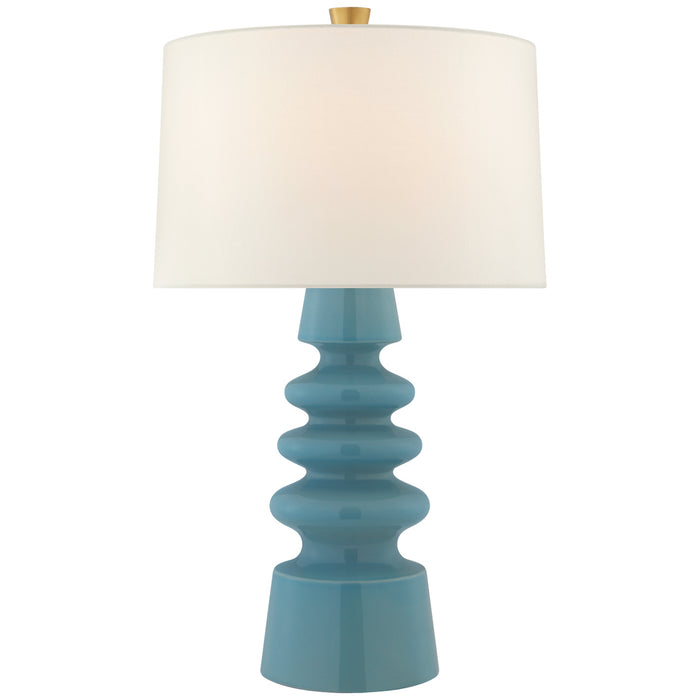 Visual Comfort Signature JN 3608BJD-L One Light Table Lamp, Blue Jade