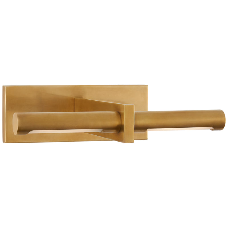 Visual Comfort Signature KW 2732AB LED Picture Light, Antique-Burnished Brass