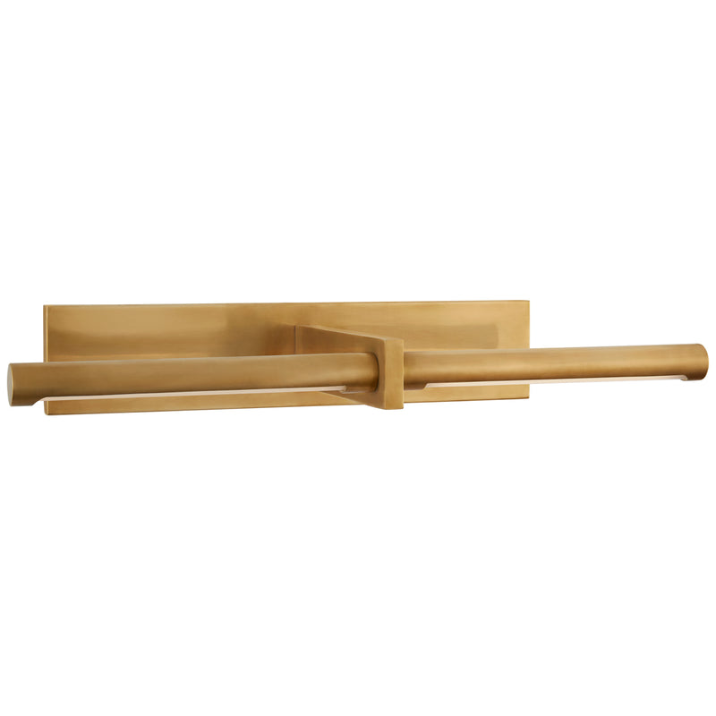 Visual Comfort Signature KW 2733AB LED Picture Light, Antique-Burnished Brass
