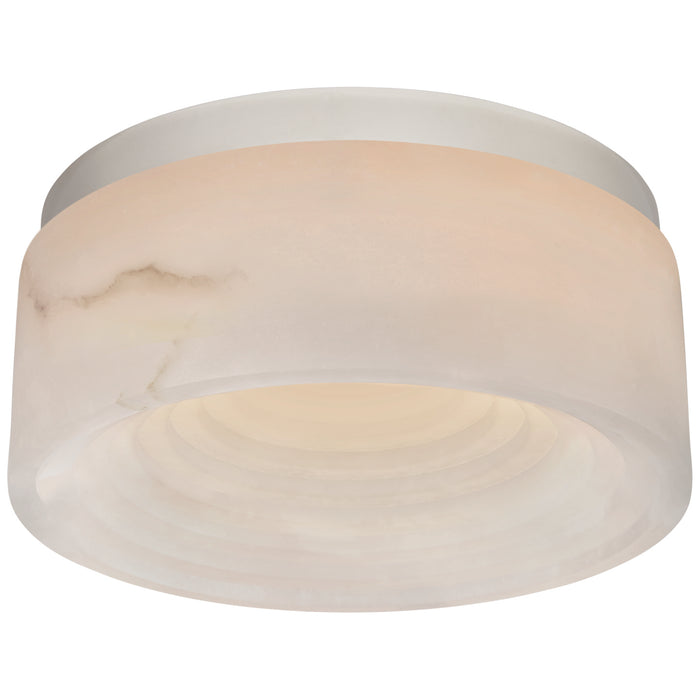 Visual Comfort Signature KW 4901PN-ALB LED Flush Mount, Polished Nickel