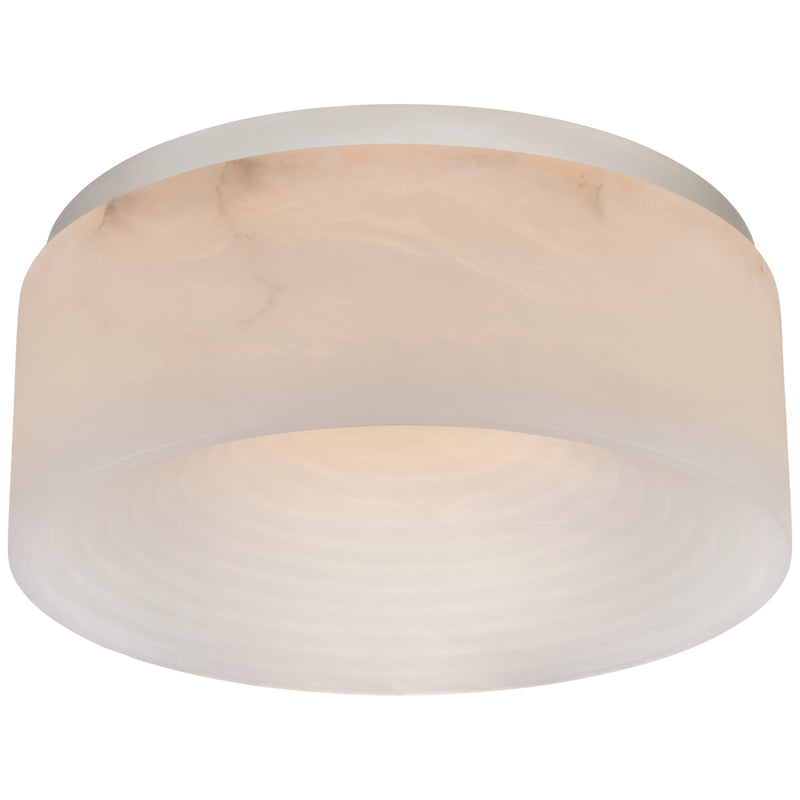 Visual Comfort Signature KW 4902PN-ALB LED Flush Mount, Polished Nickel