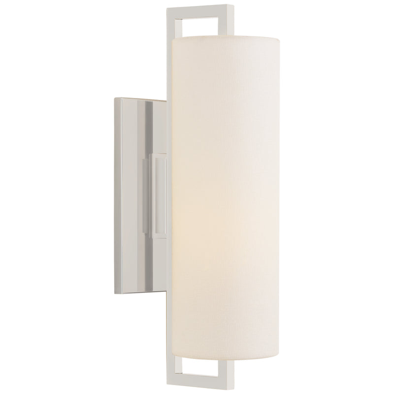 Visual Comfort Signature S 2520PN-L LED Wall Sconce, Polished Nickel