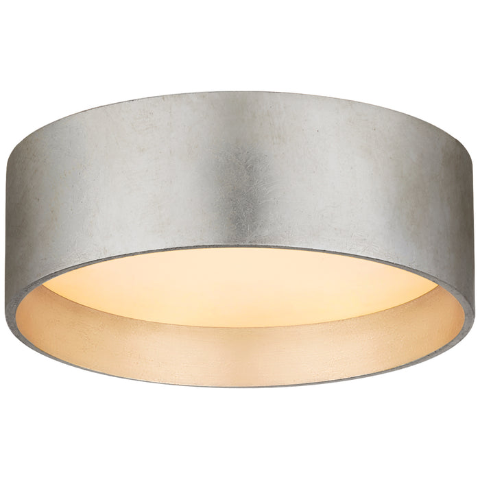 Visual Comfort Signature S 4040BSL LED Flush Mount, Burnished Silver Leaf