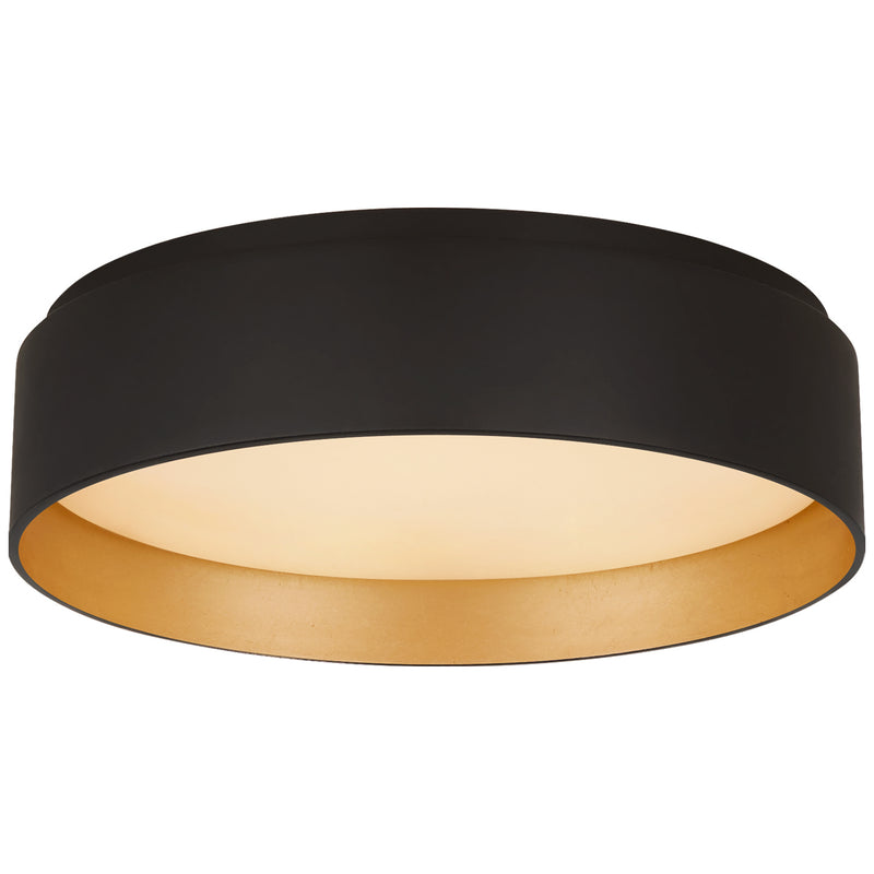 Visual Comfort Signature S 4041BLK LED Flush Mount, Matte Black