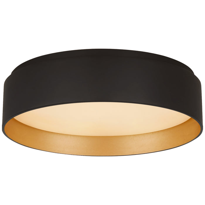 Visual Comfort Signature S 4041BLK LED Flush Mount, Matte Black