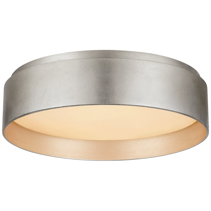 Visual Comfort Signature S 4041BSL LED Flush Mount, Burnished Silver Leaf