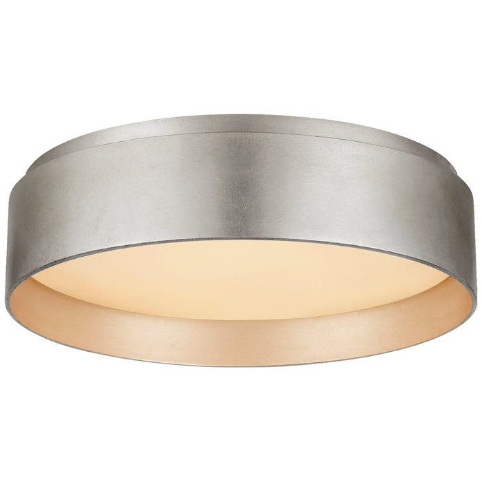Visual Comfort Signature S 4041BSL LED Flush Mount, Burnished Silver Leaf